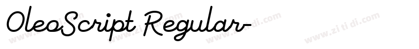 0leoScript Regular字体转换 0leoScript Regular字体转换